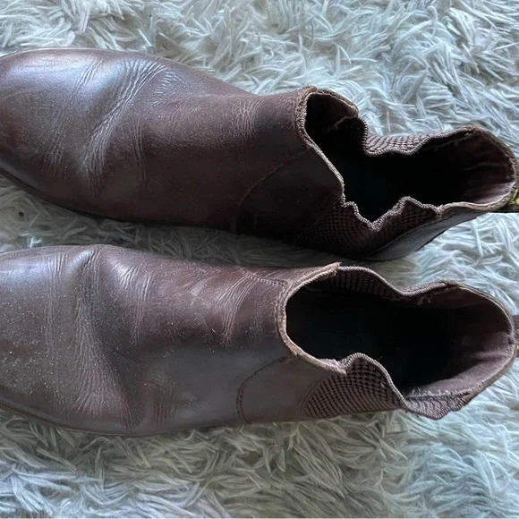 Dr. Martens Dark Brown Ankle Booties - Picture 1 of 6